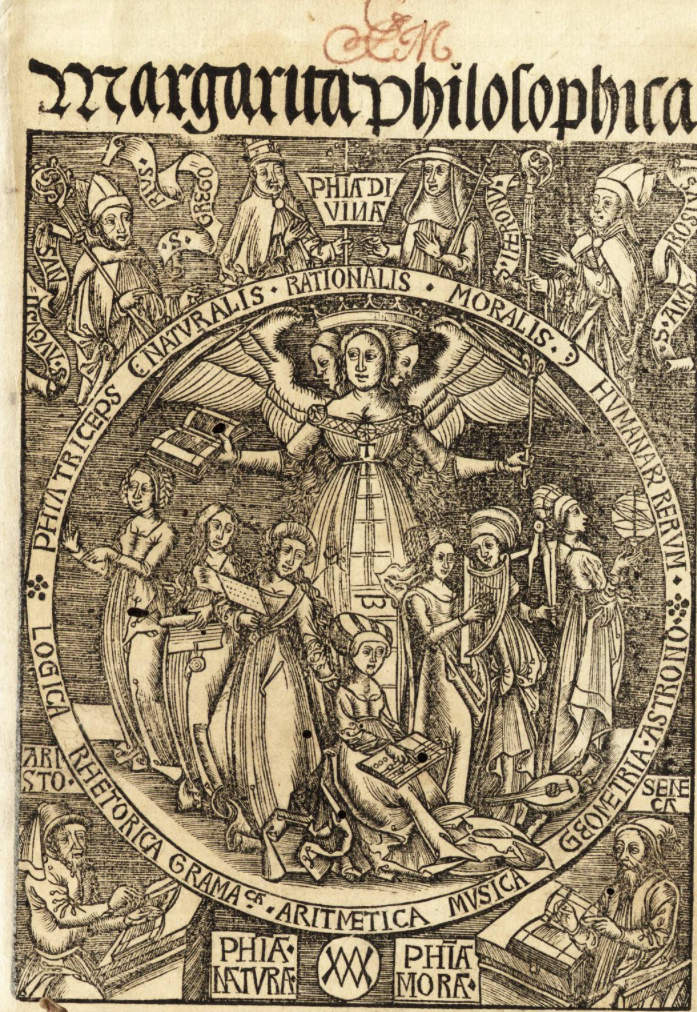 Gregor Reisch, Margarita philosophica, Pearl of Wisdom, 1503